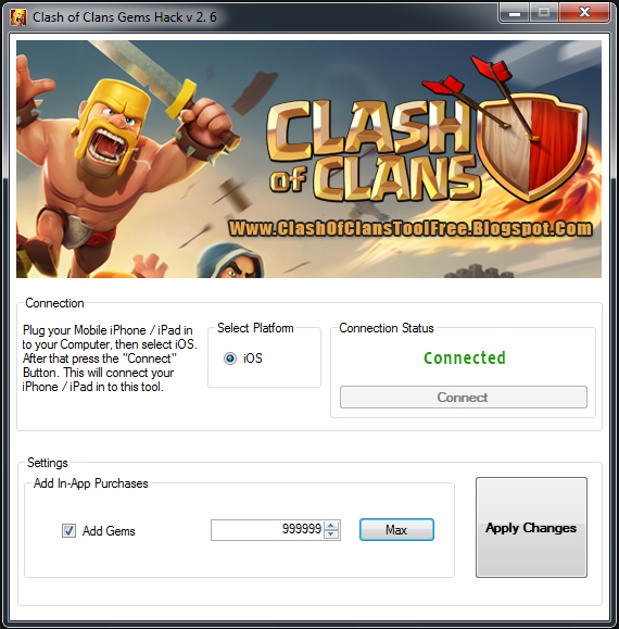 Clash Of Clans Gems Hack & Cheats No Generator 100 Working